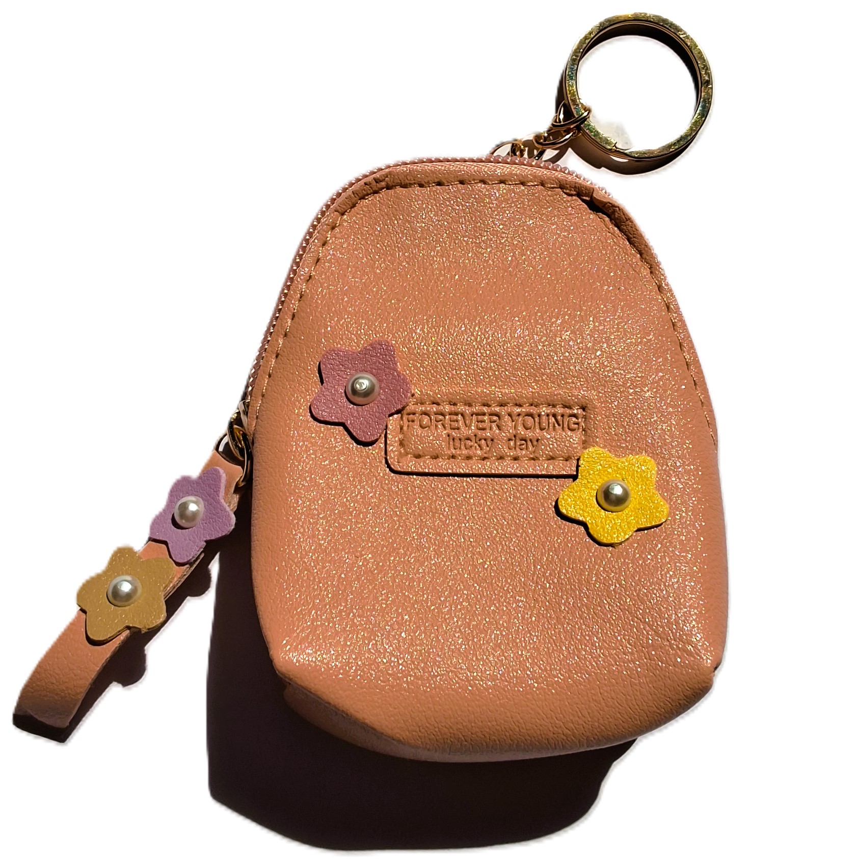 Mini Korean Floral Keychain Pouch - Image 3