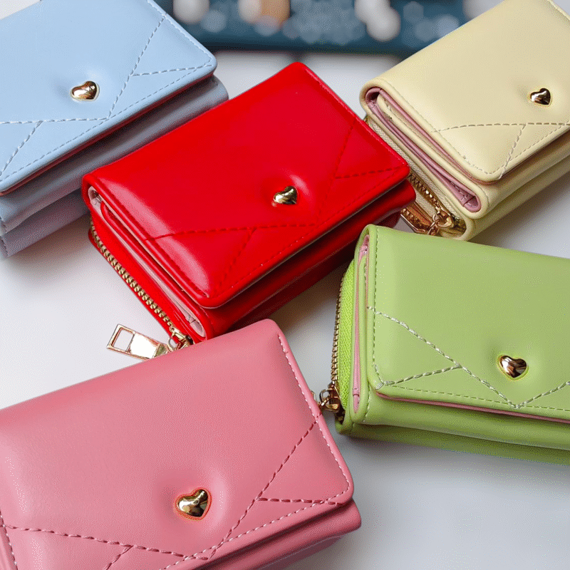 Trifold mini wallet