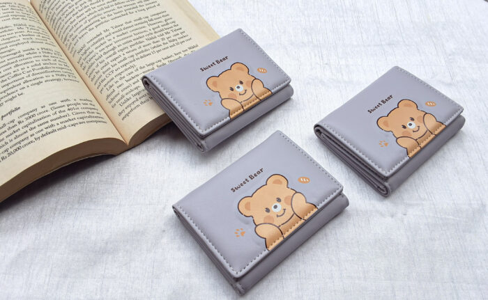 Korean trifold wallet - Image 2