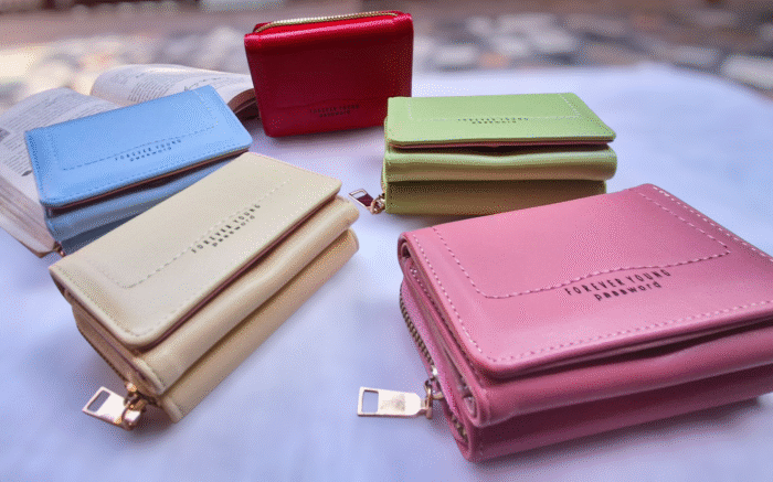 Mini Trifold Soft Wallet - Image 3