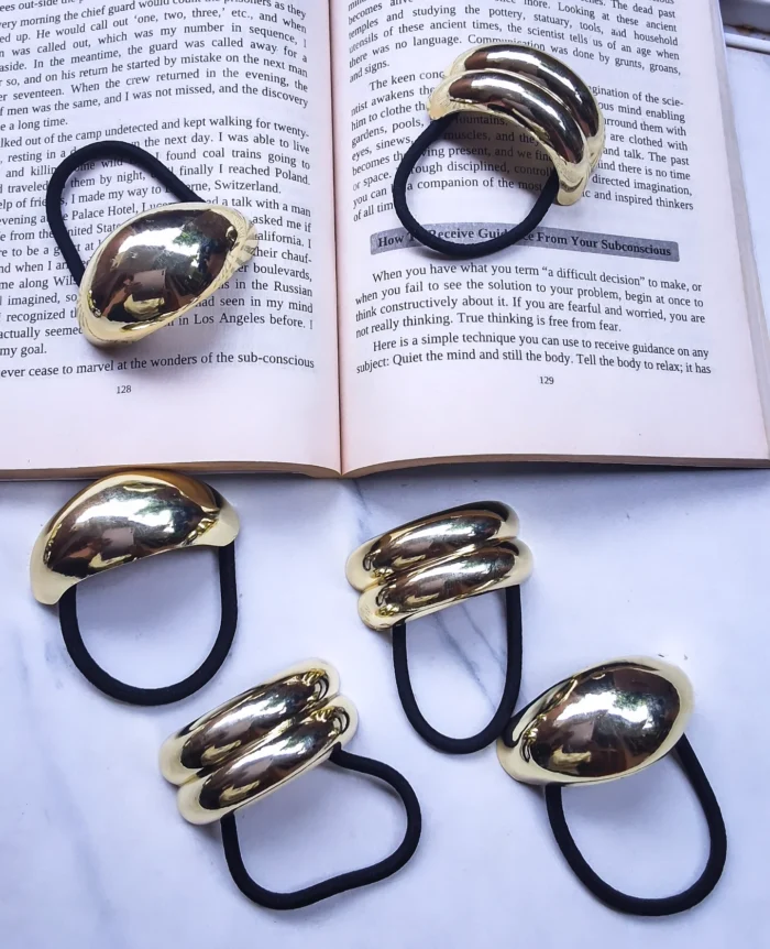Metallic Anti Tarnish Hair Ties
