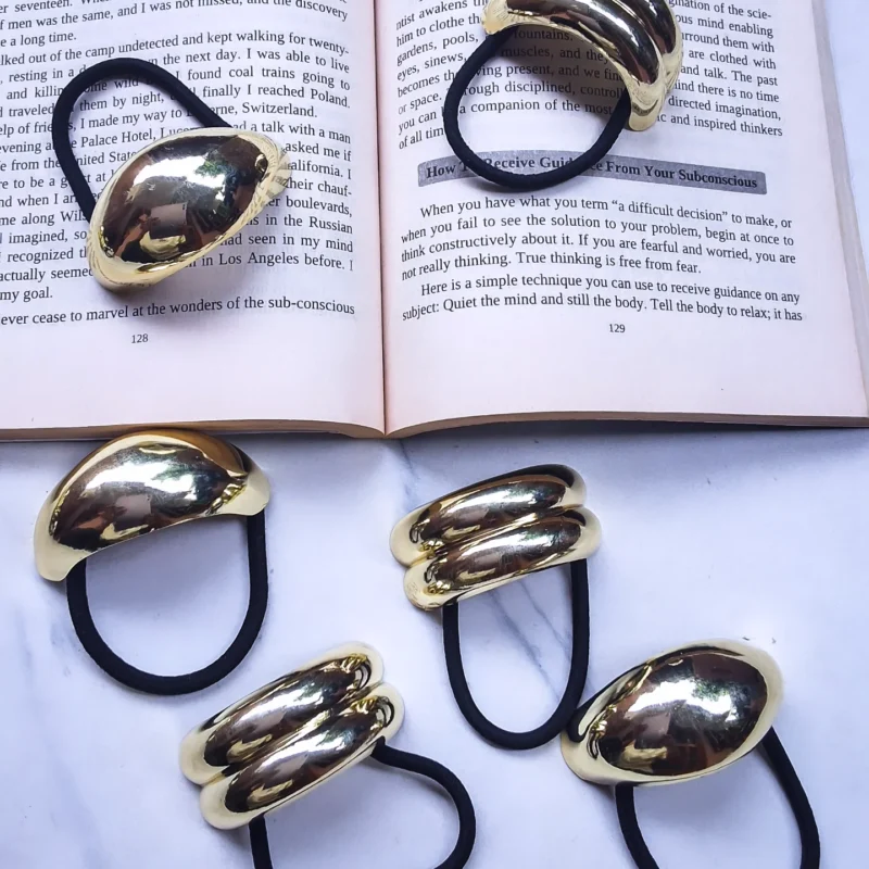 Metallic Anti Tarnish Hair Ties