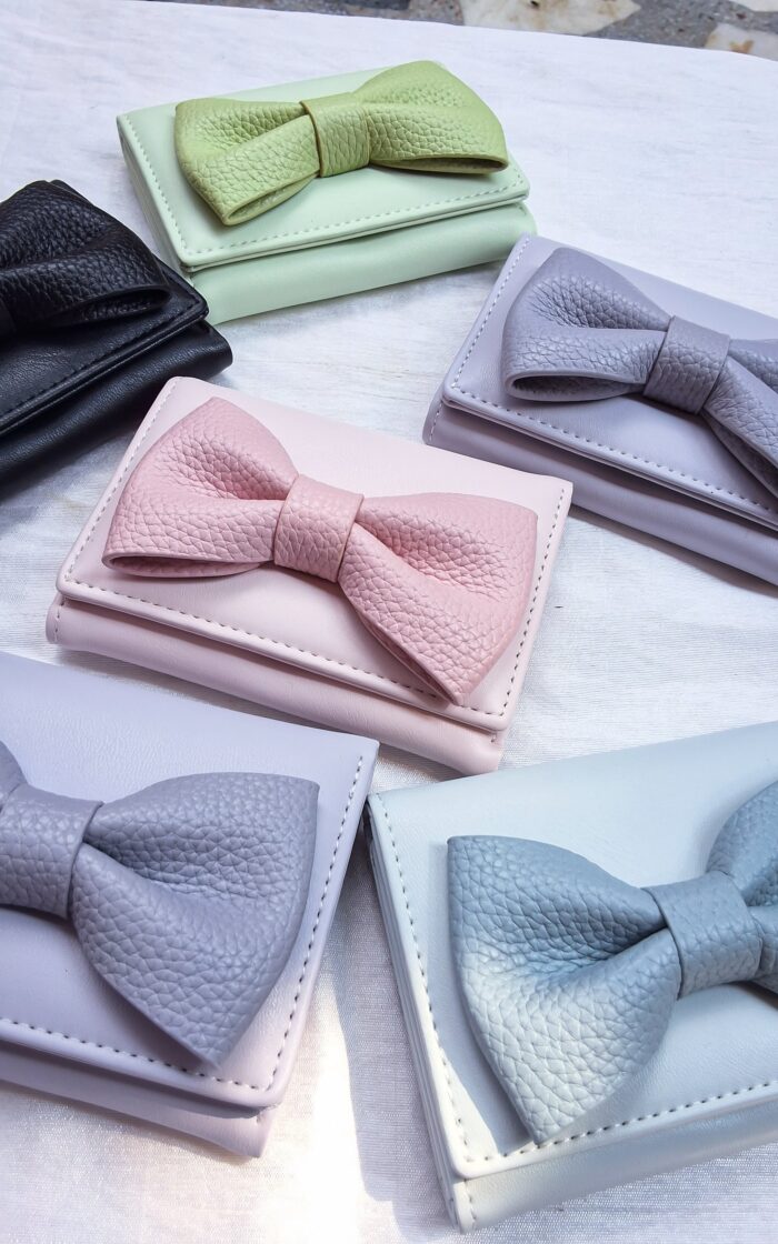 Bow Trifold Wallet - Image 4